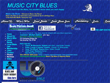 Tablet Screenshot of musiccityblues.org